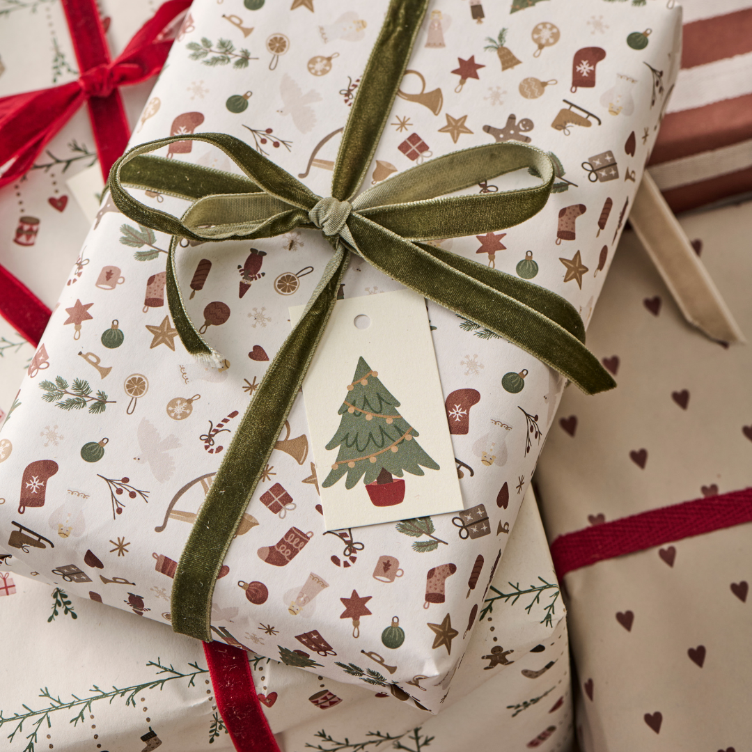 My Nostalgic Christmas Gift Tags - Set of 8 - WowCornwall