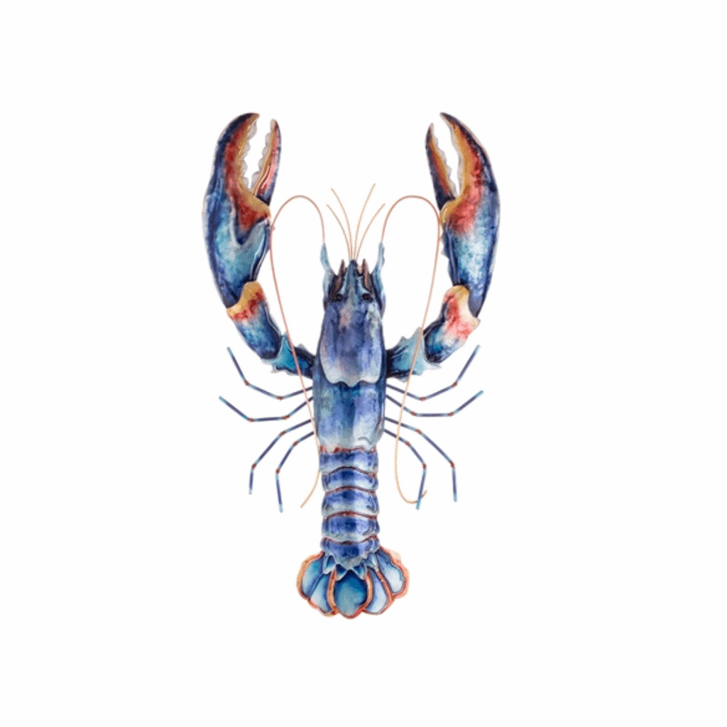 Blue Lobster Wall Art Small