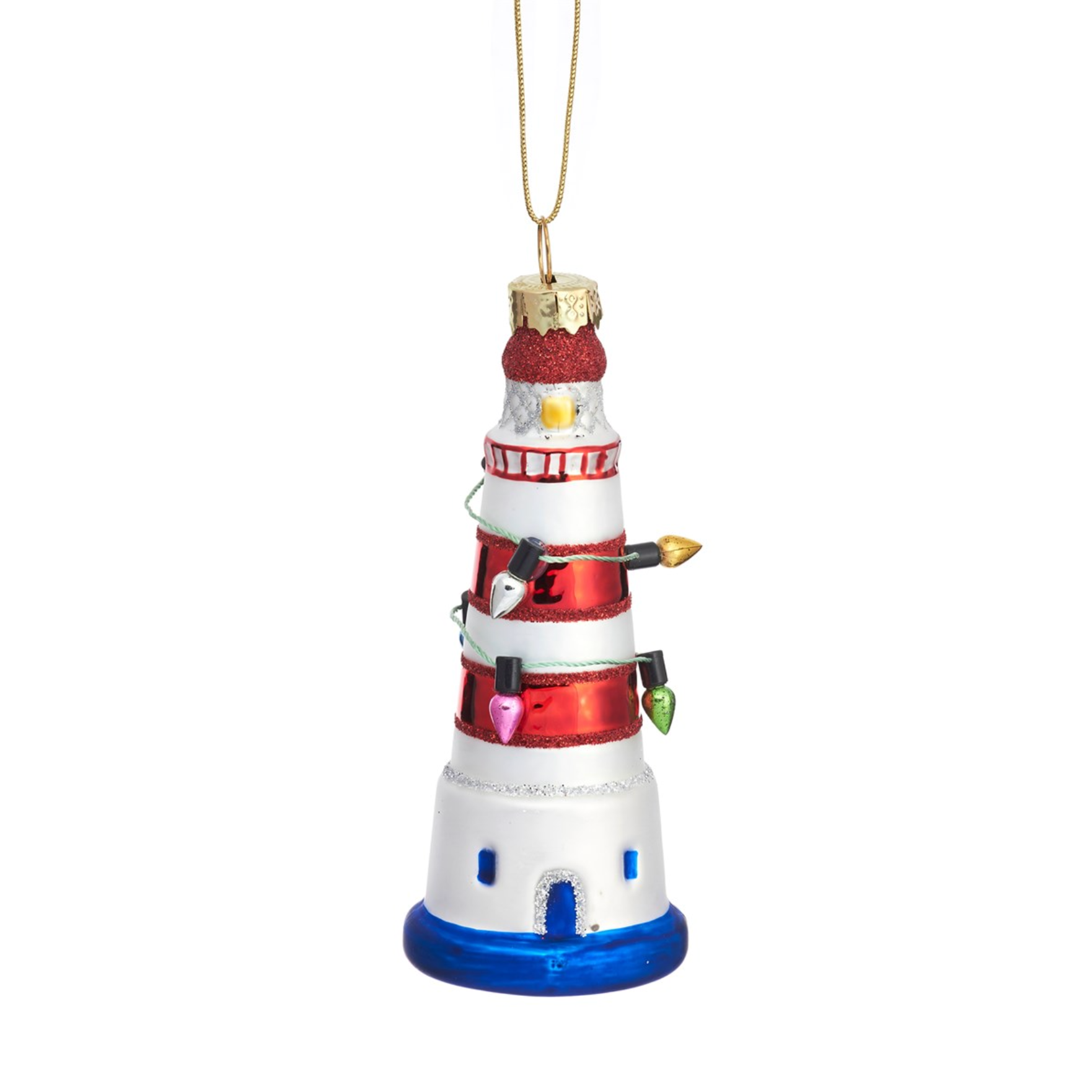 Lighthouse Bauble Christmas Decoration