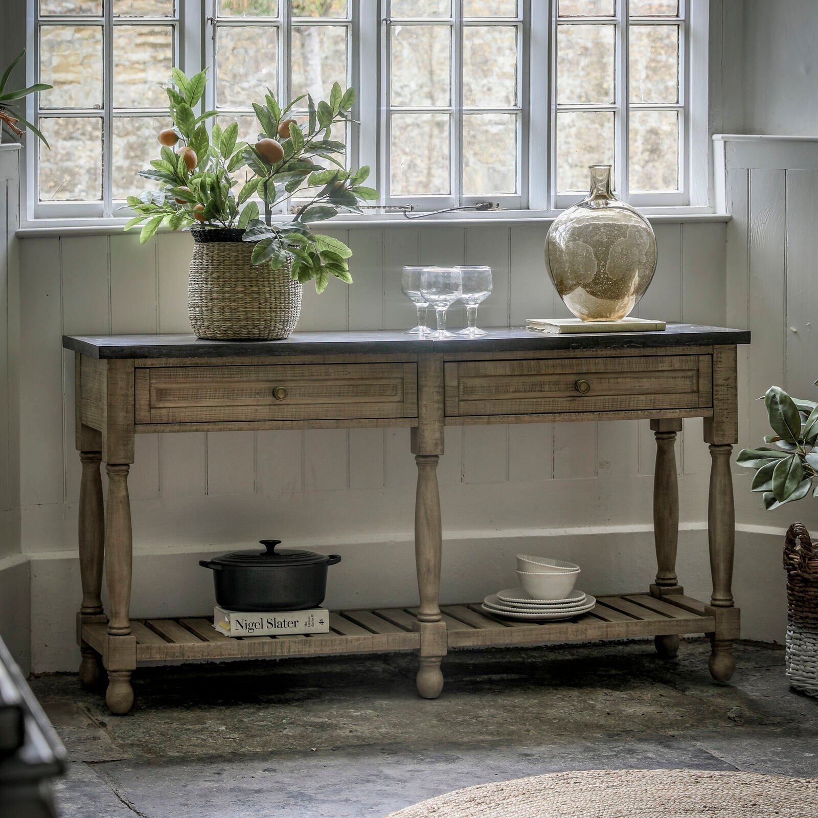 Vancouver 2 Drawer Console