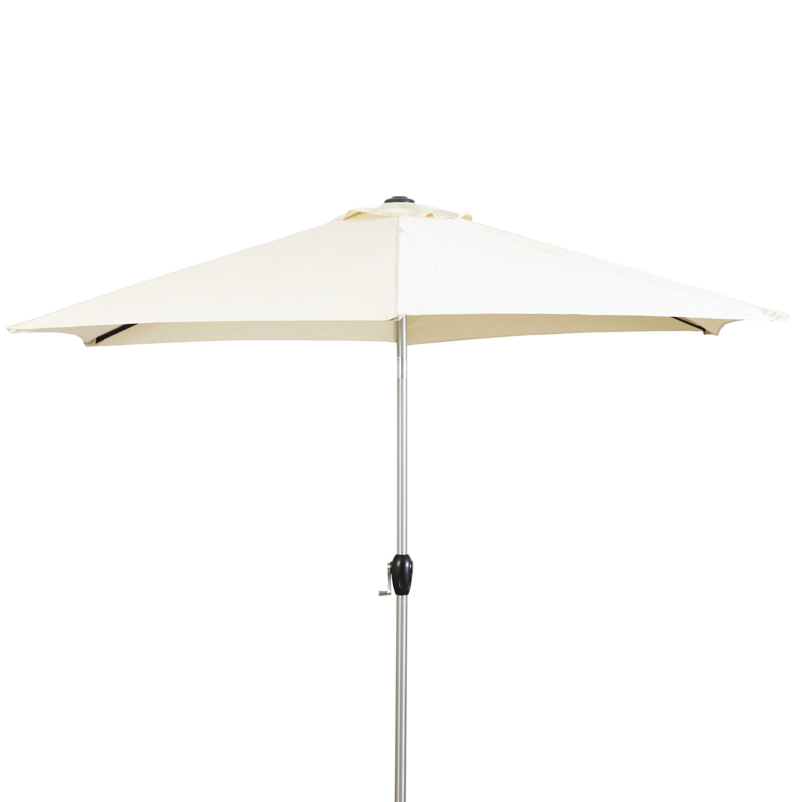 Vazzano 2.7m Parasol Cream - WowCornwall