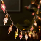 LED vintage indoor twinkle lights, 180 LEDs in 8 functions  - multi - WowCornwall