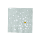 Golden Heart Cocktail Napkin - WowCornwall