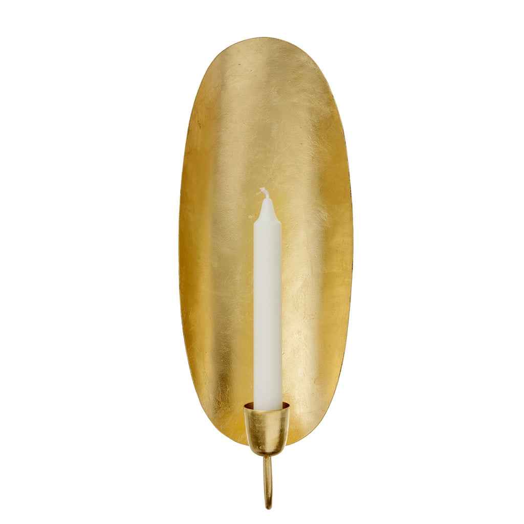 Wall Light Oval, Gold
