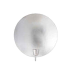 Wall Light Round Silver