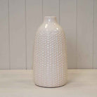 White Ceramic Vase – 28.5cm