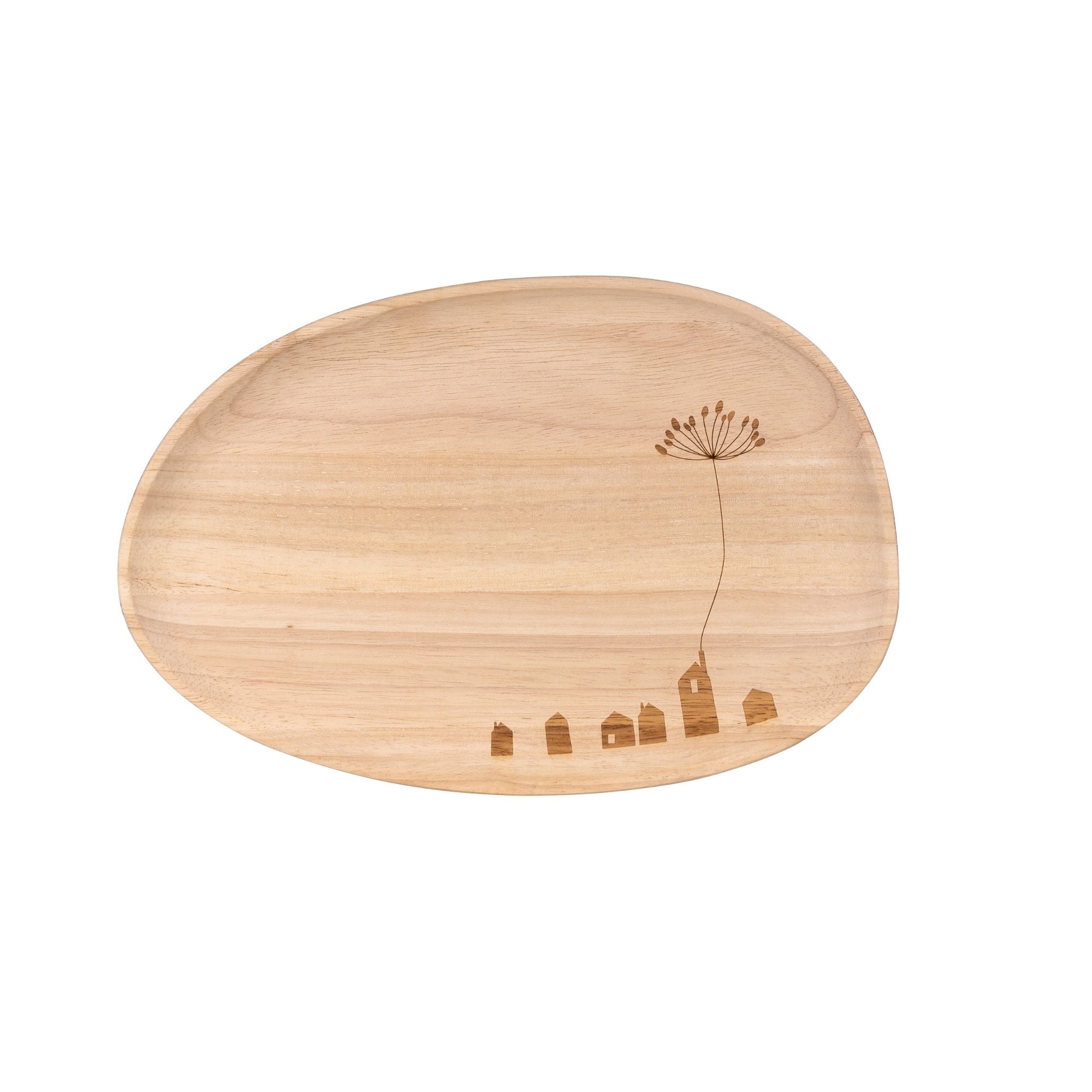 Medium Wonderland Town Tray - WowCornwall