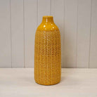 Yellow Ceramic Vase – 37.5cm