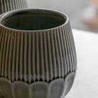 Elia Ceramic Planter Green