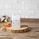 Porcelain Light House with Cat - WowCornwall