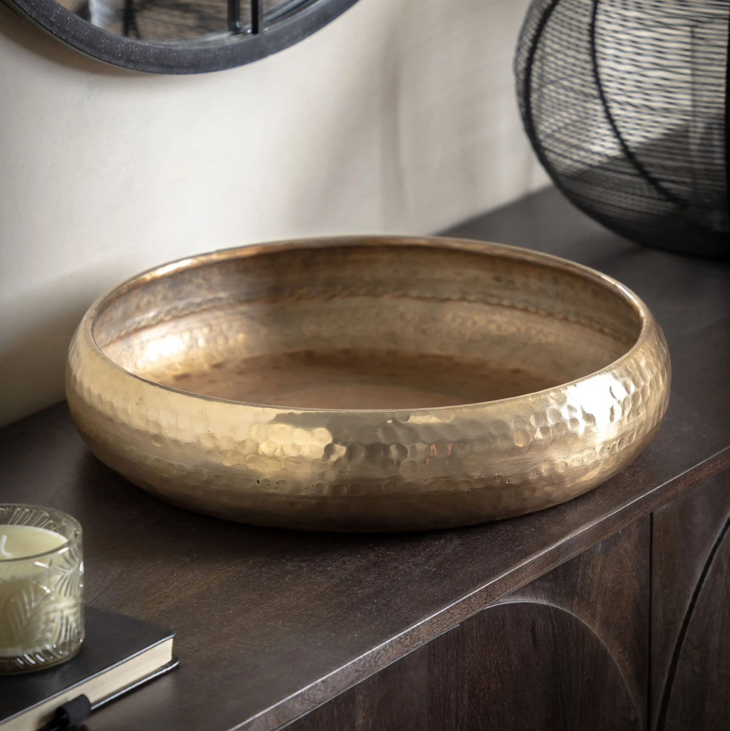 Giza Metal Bowl Large