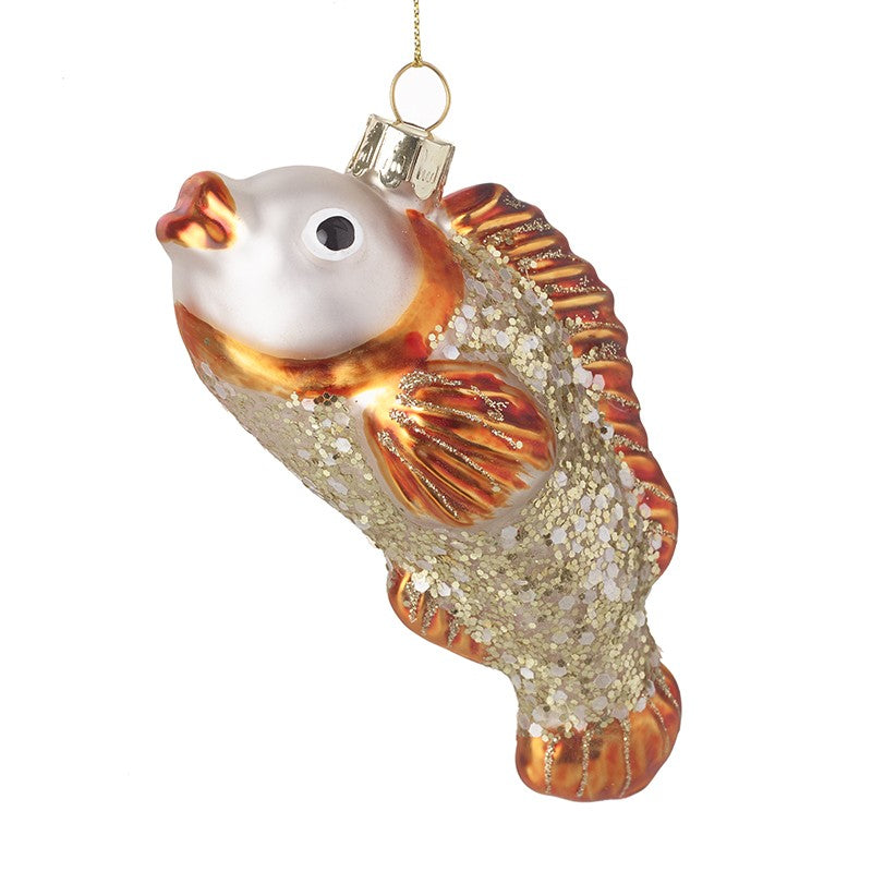 Hanging Glass Fish Ornament - WowCornwall