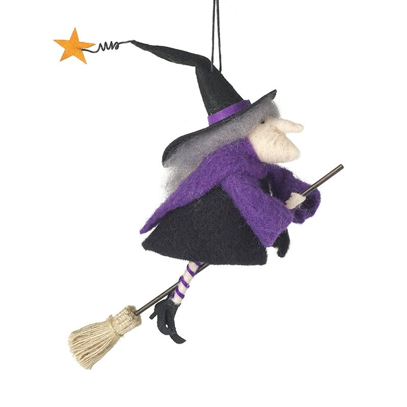 Felt Flying Witch - WowCornwall