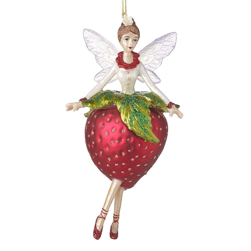 Fairy In Strawberry Dress - WowCornwall