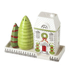 Christmas House & Tree Salt & Pepper Shakers Set - WowCornwall