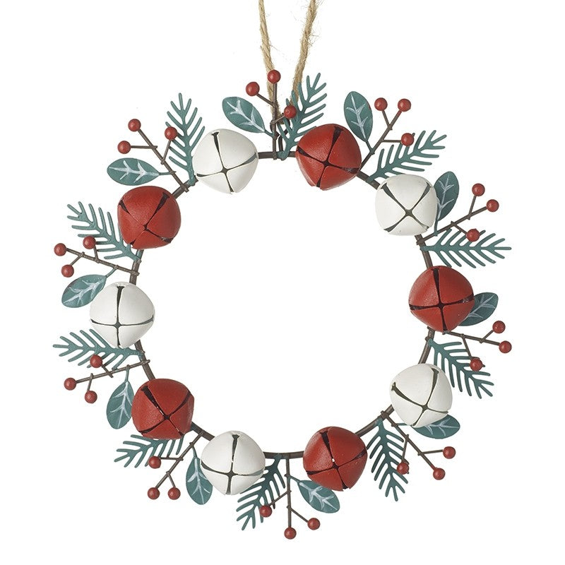 Small metal wreath Decoration - WowCornwall