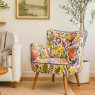 Paradise Printed Velvet Chair