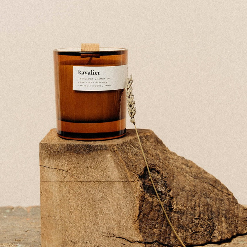 kavalier, wild + refined premium soy candle - WowCornwall