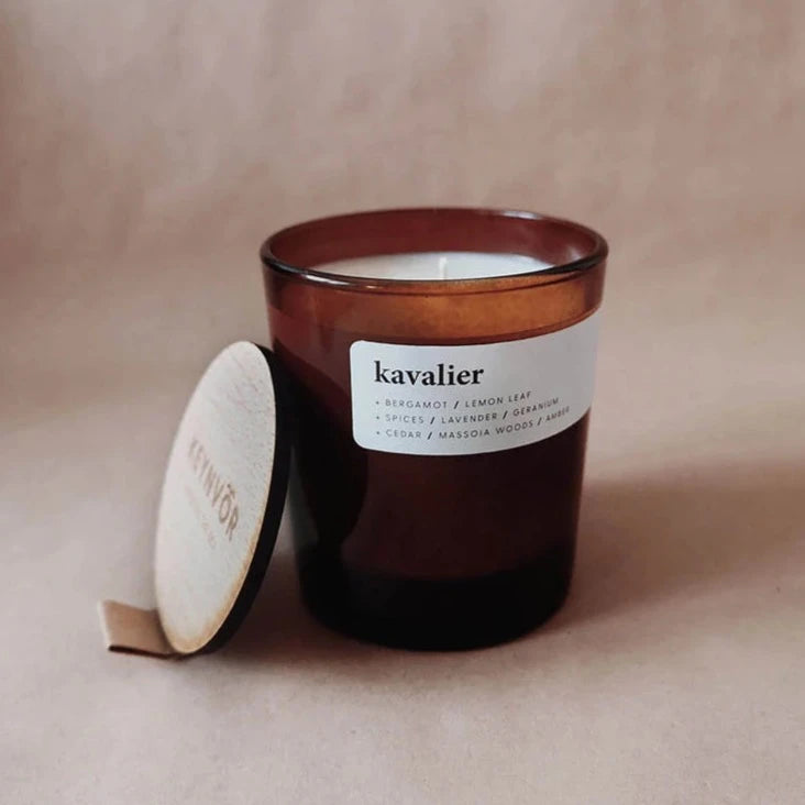 kavalier, wild + refined premium soy candle - WowCornwall