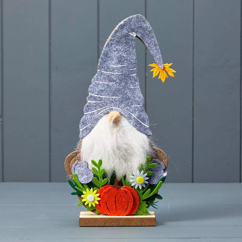 Felted Autumn Gonk - WowCornwall