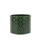 Selva Embossed Planter Green