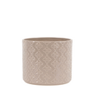 Selva Embossed Planter Grey